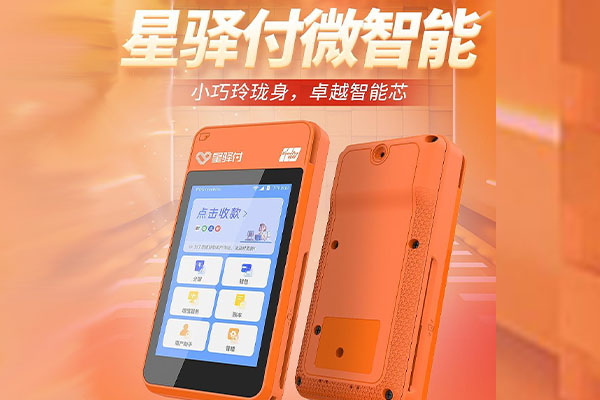 志仲镇国通微电签POS机